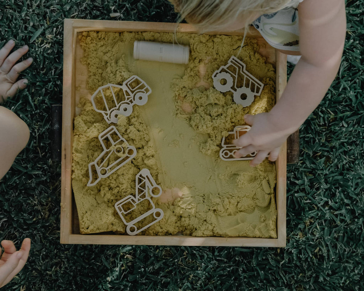 Construction Cutter Set - Eco Playdough Tool
