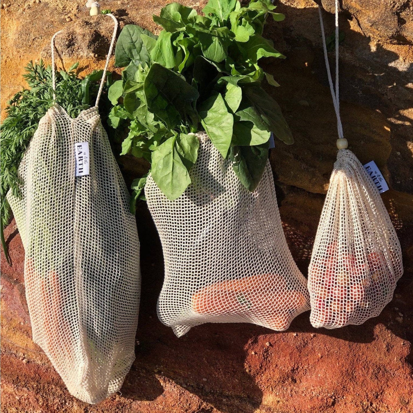 Set of 6 - Reusable Produce Bags