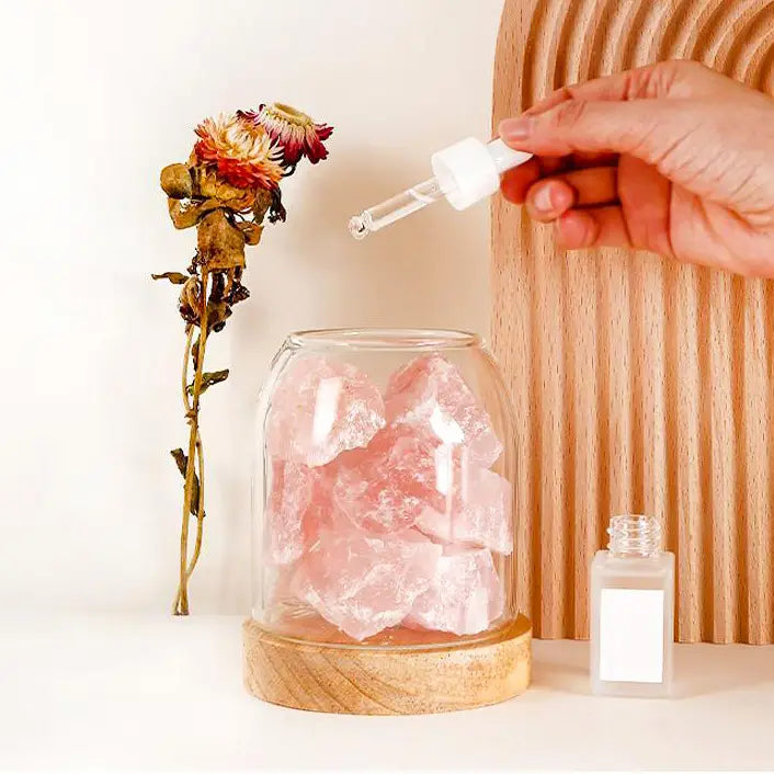 Aura Rose Quartz Crystal Diffuser