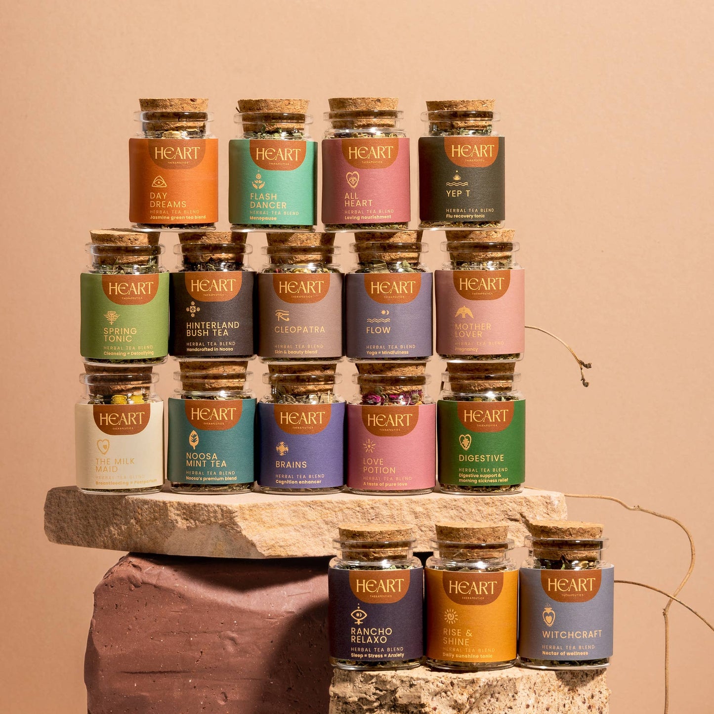 RANCHO RELAXO Organic Herbal Tea for Sleep, Stress & Anxiety Support