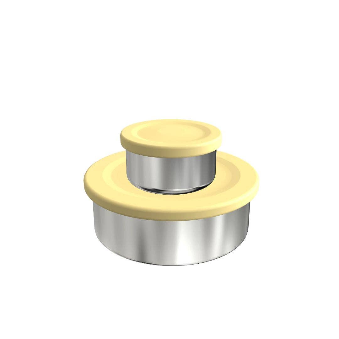 Stainless Steel Snack Pots (Set 2)