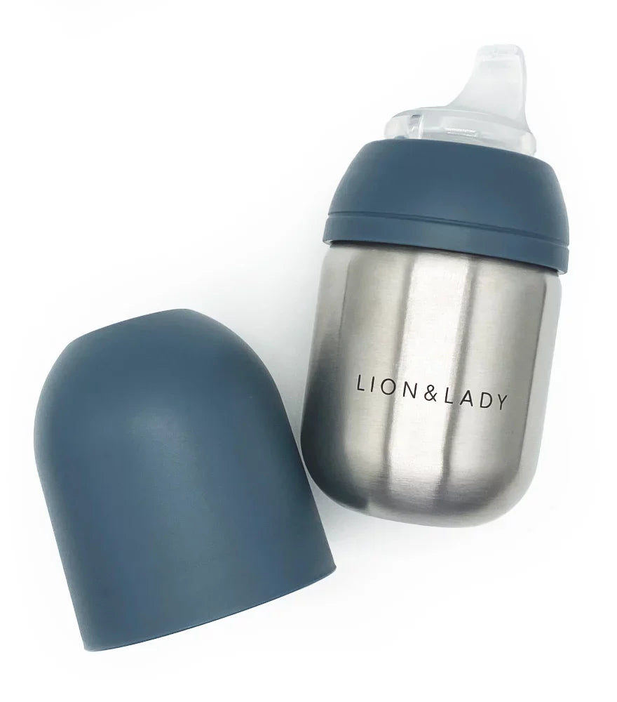 Lion & Lady Stainless Steel Baby Sippy Cup 210ml