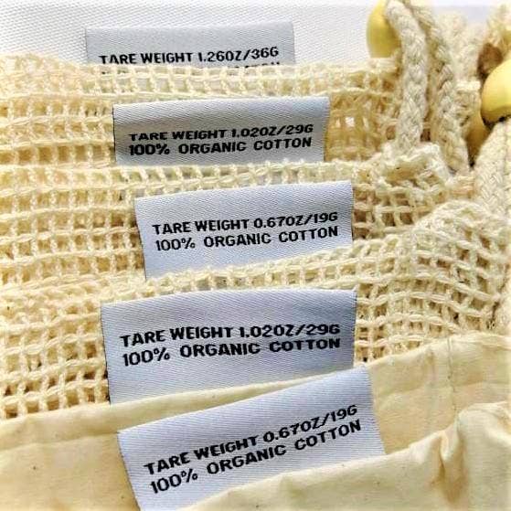 Set of 6 - Reusable Produce Bags
