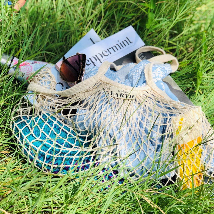 Organic Cotton Mesh Market Bag