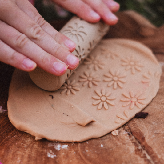 Daisy Roller - Eco Pattern Playdough Roller