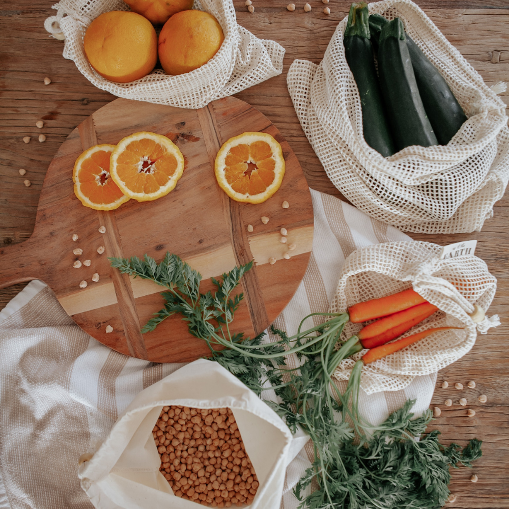 Set of 6 - Reusable Produce Bags