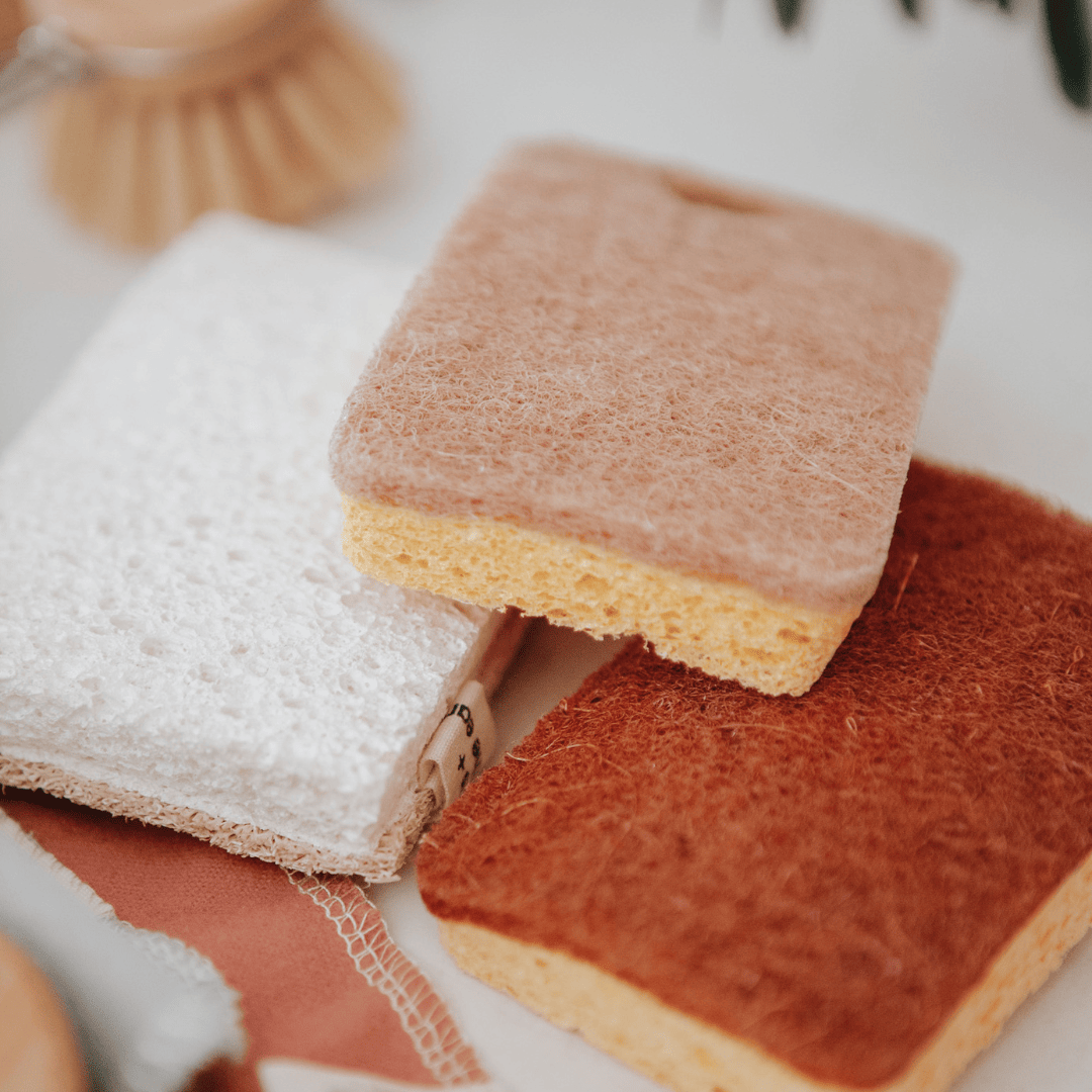 Organic Eco Cleaning Sponges (Set 3)