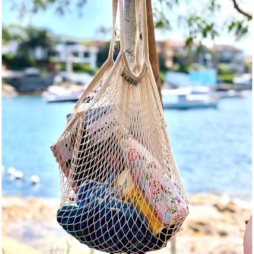 Organic Cotton Mesh Market Bag