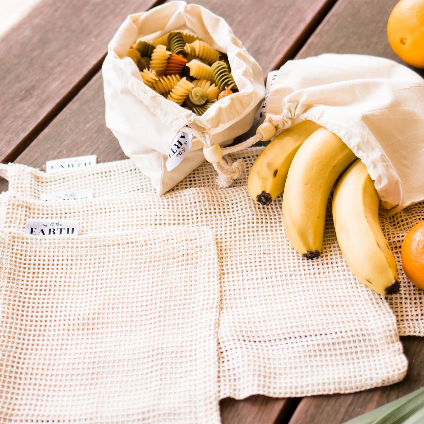 Set of 6 - Reusable Produce Bags