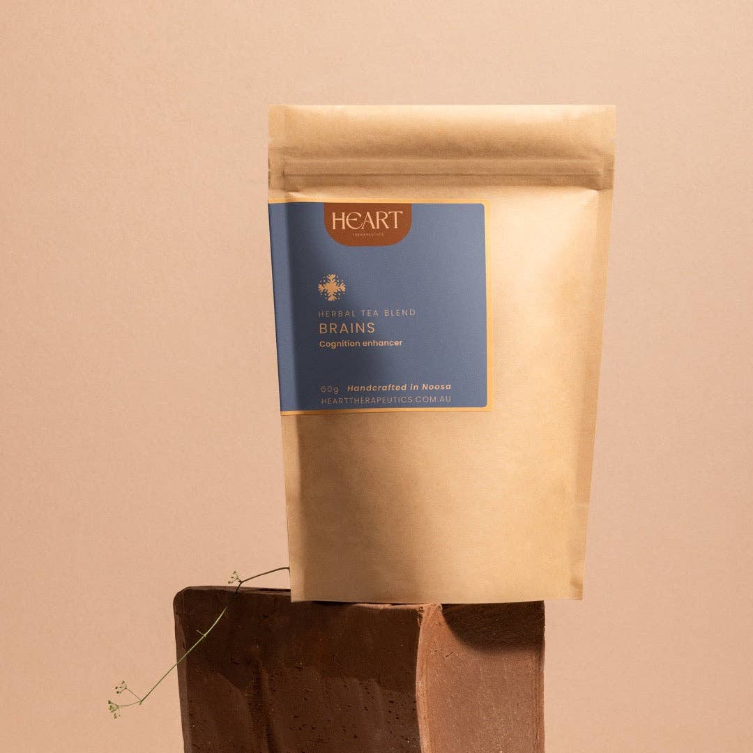 BRAINS Organic Herbal Tea for Cognitive Support