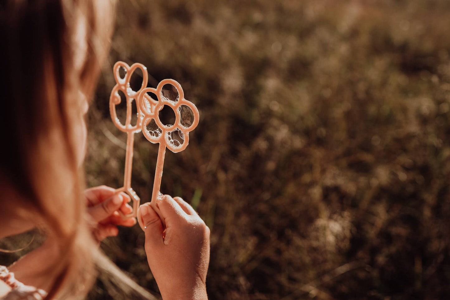 Flower Bubble Wand - Eco Sensory Toy