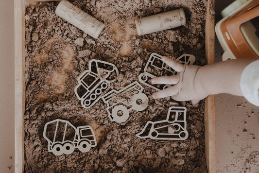 Construction Cutter Set - Eco Playdough Tool