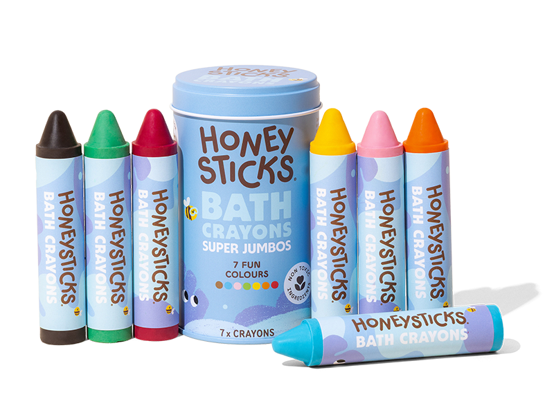 Honeysticks Bath Crayons Super Jumbos