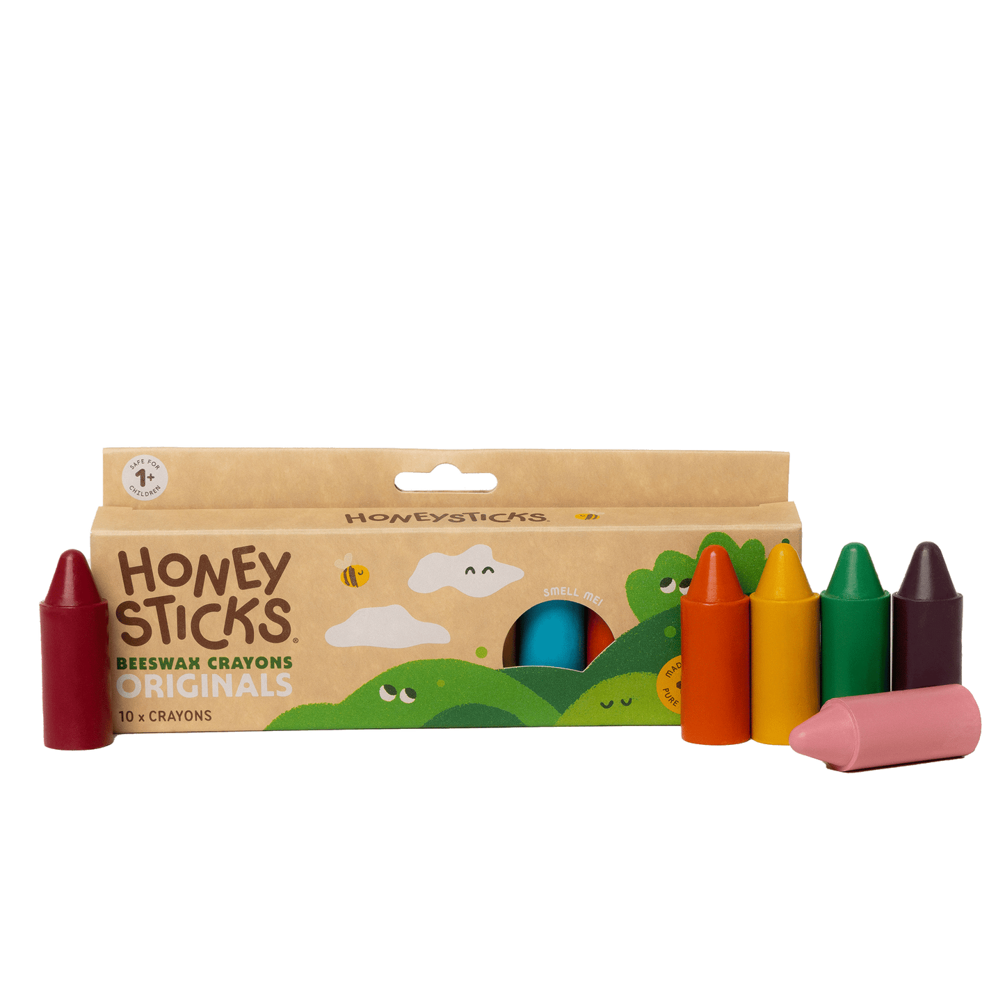 Honeysticks Beeswax Crayons Originals 10pk