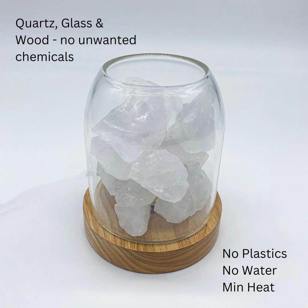 Aura Clear Quartz Crystal Diffuser