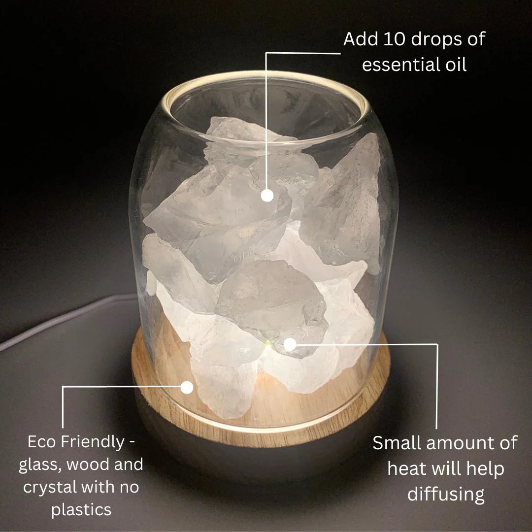 Aura Amethyst Crystal Diffuser