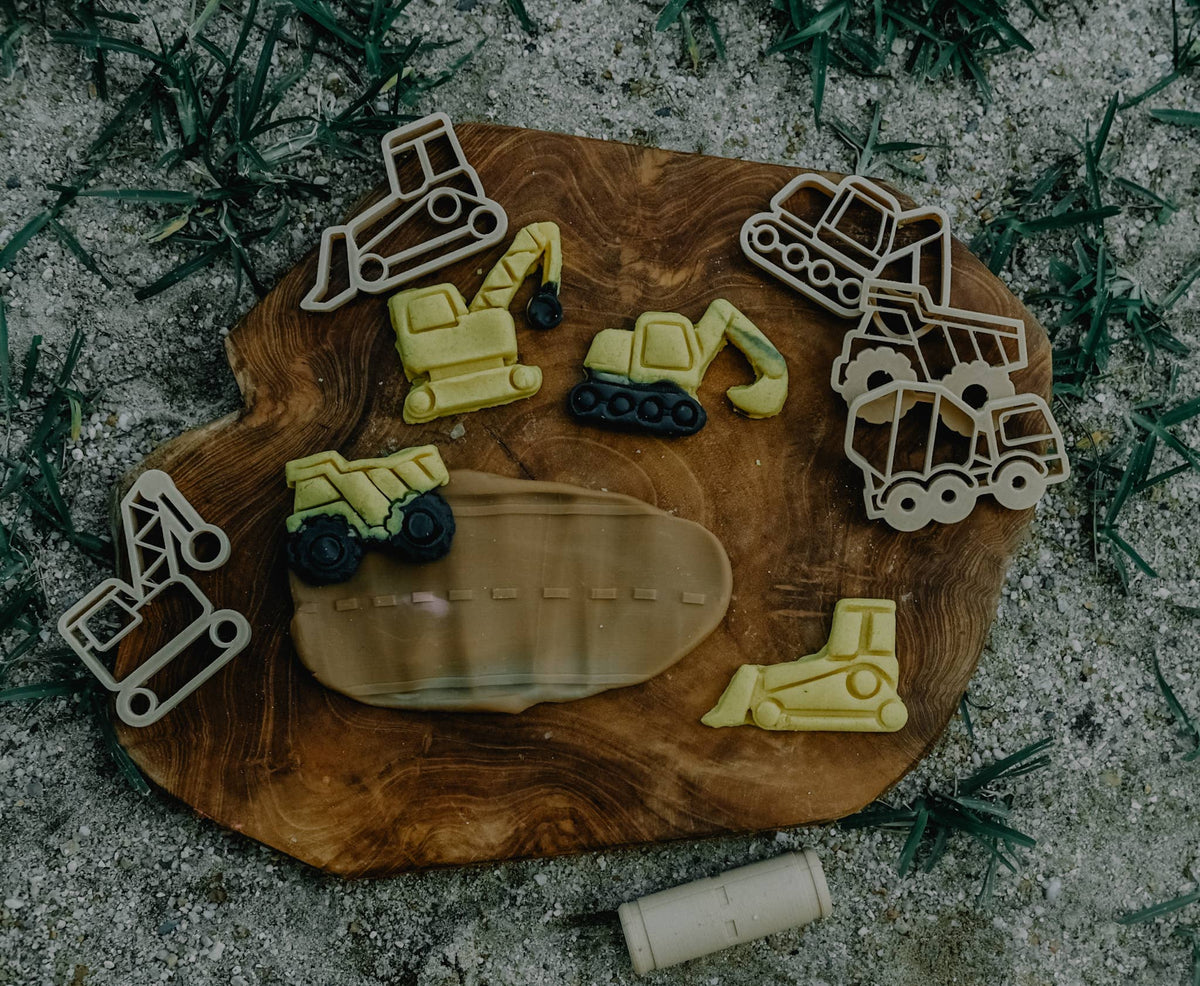 Construction Cutter Set - Eco Playdough Tool