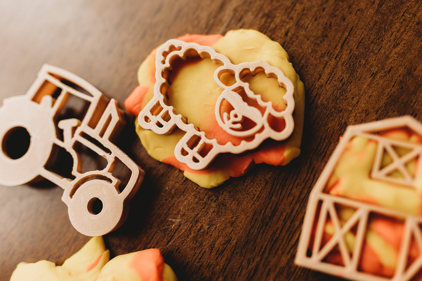 Farm Cutter Set - Eco Playdough Tool