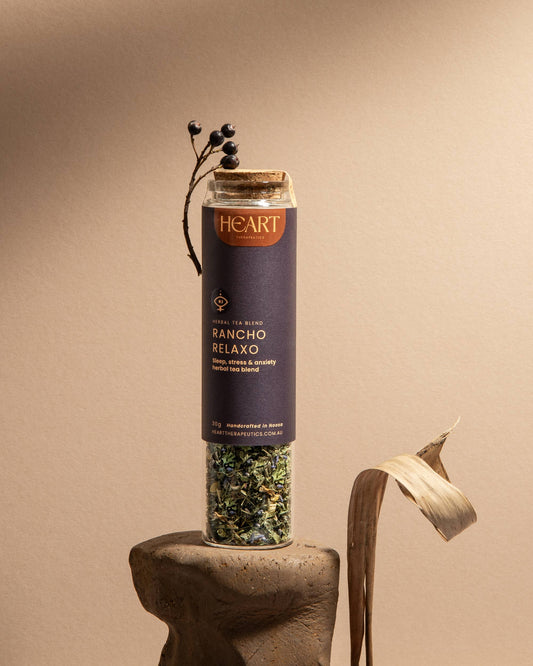RANCHO RELAXO Organic Herbal Tea for Sleep, Stress & Anxiety Support