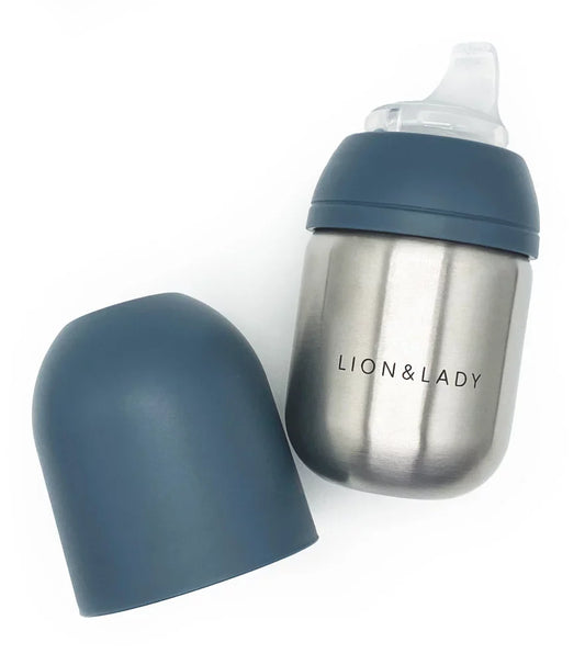 Lion & Lady Stainless Steel Baby Sippy Cup 210ml