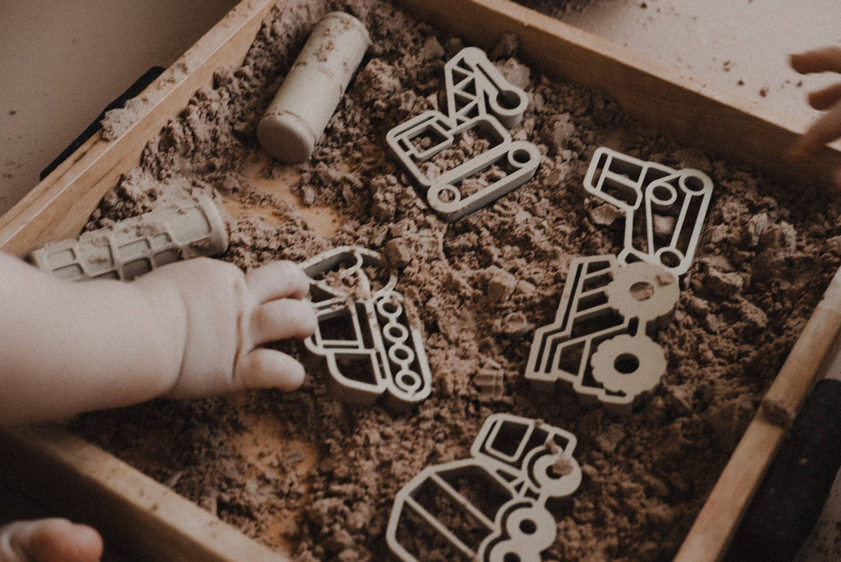 Construction Cutter Set - Eco Playdough Tool