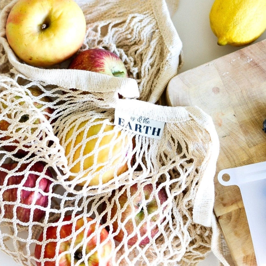 Organic Cotton Mesh Market Bag