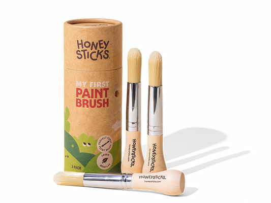Honeysticks Paint Brushes (Set 3)